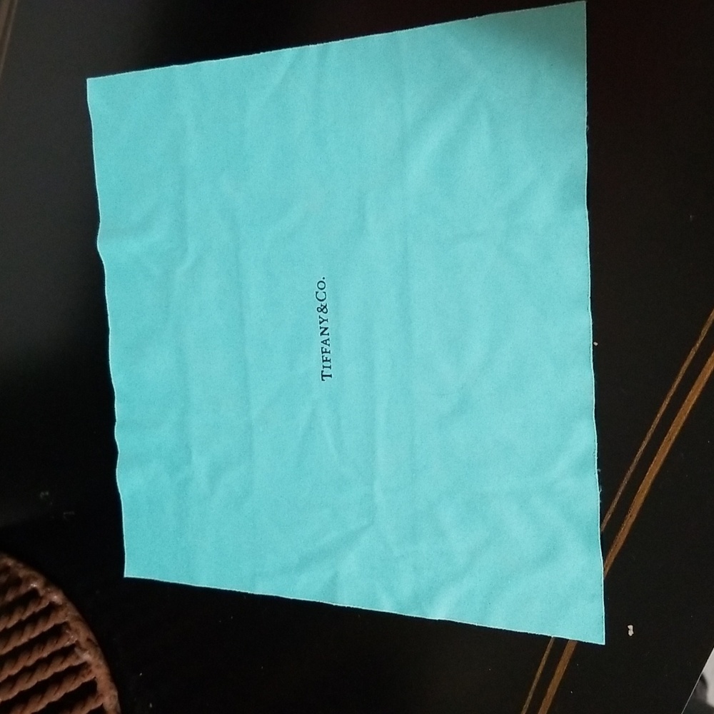 Tiffany & Co. Blue (1) Empty Sunglasses Case & (1) Empty Eyeglasses & Cloth. - Picture 9 of 13